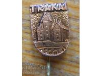 Insigna "Parcul Național Antic Insula Trakai" Lituania