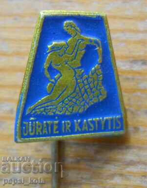 Emblemă "Jurak și Kastytis" - Lituania