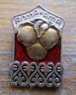 Insigna "Alma Ata" Kazahstan