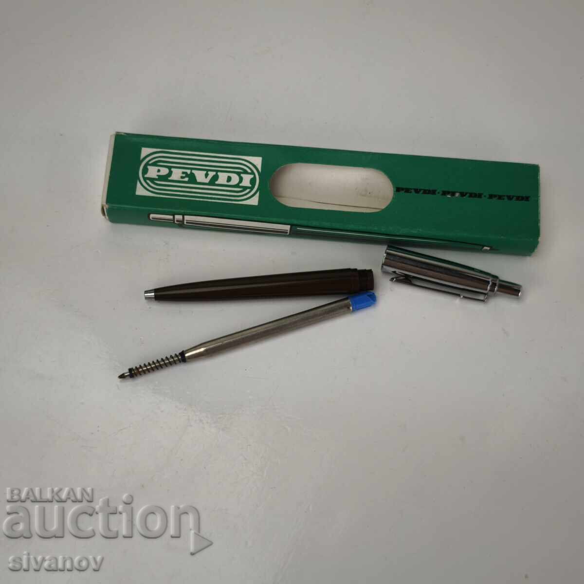 Old Pevdi PAX Pevdi Hungary fountain pen with box #6188 - 6