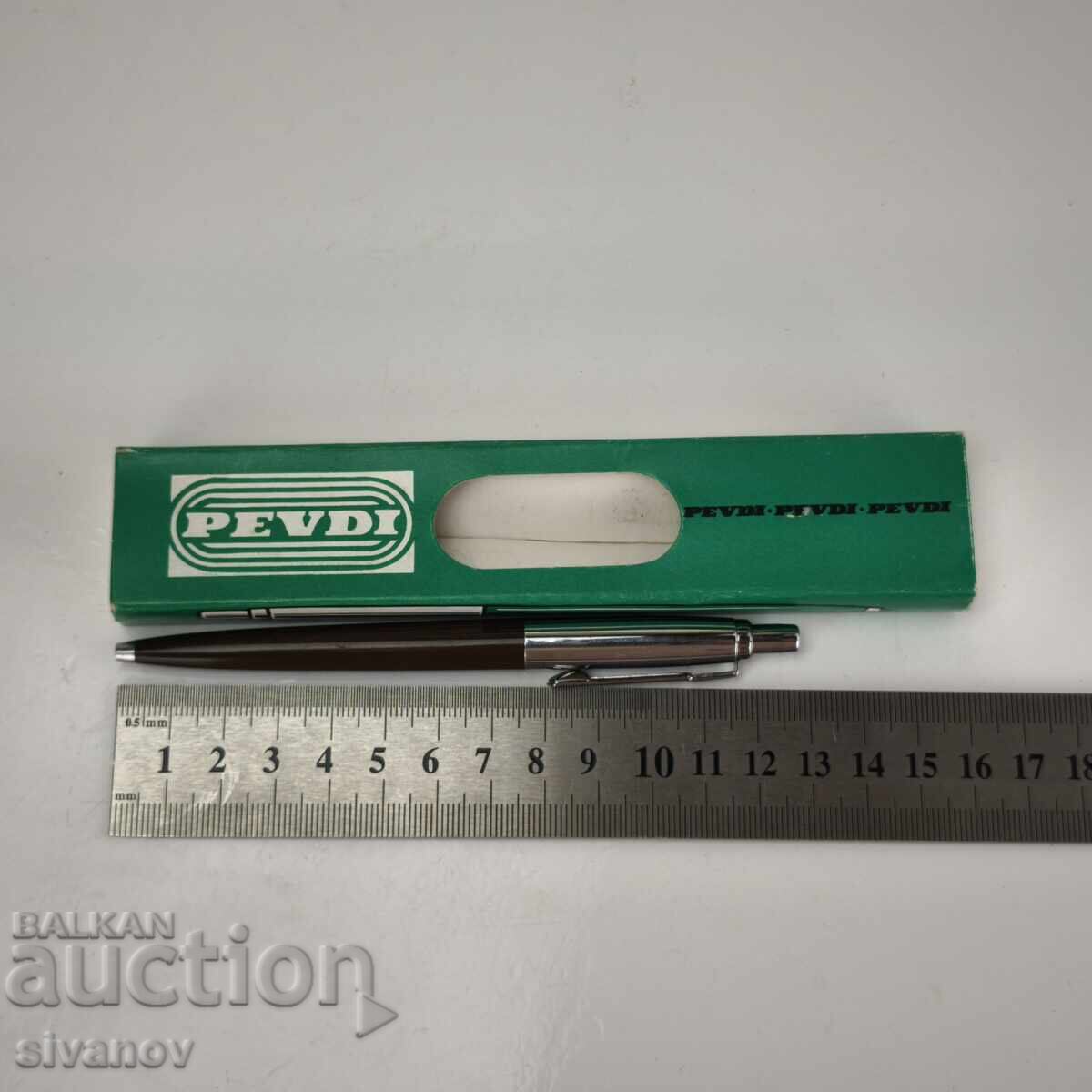 Old Pevdi PAX Pevdi Hungary fountain pen with box #6188 - 7