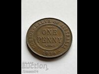 1 penny 1936 Australia