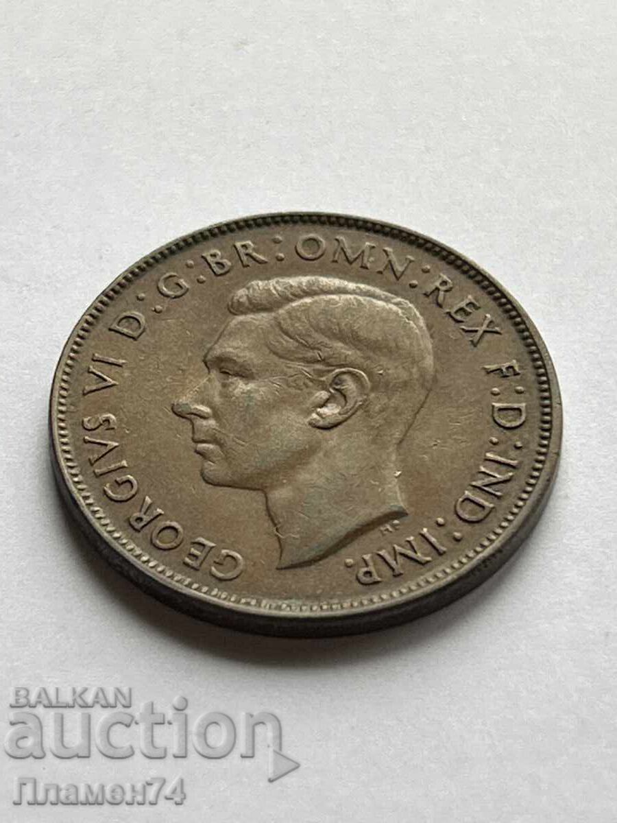 1 Penny 1948 Australia with price 2.00 BGN | € 1.02