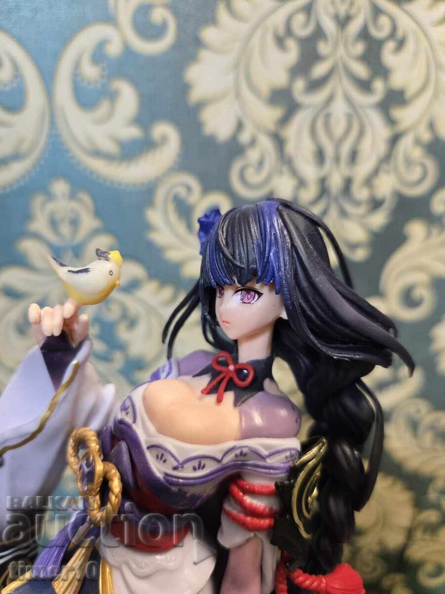 Ανιμέ Raiden Shogun φιγούρα αγαλματάκι κορίτσι με ομπρέλα - 7