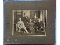 1911 FOTOGRAFIE CARTON PLEVEN FAMILIA PAȘOVSKI PENTRU ȘCODRAC E417