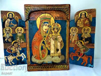 Православна рисувана икона - триптих 1