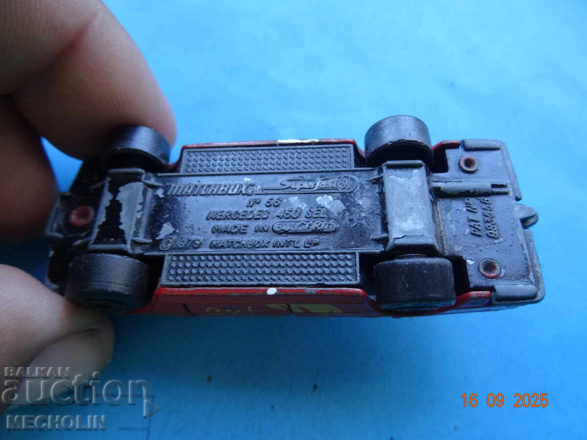 колекционерскА БЪЛГАРСКА МЕТАЛНА КОЛИЧКА MATCHBOX 1979 - 7 колекционерскА БЪЛГАРСКА МЕТАЛНА КОЛИЧКА MATCHBOX 1979 - 7