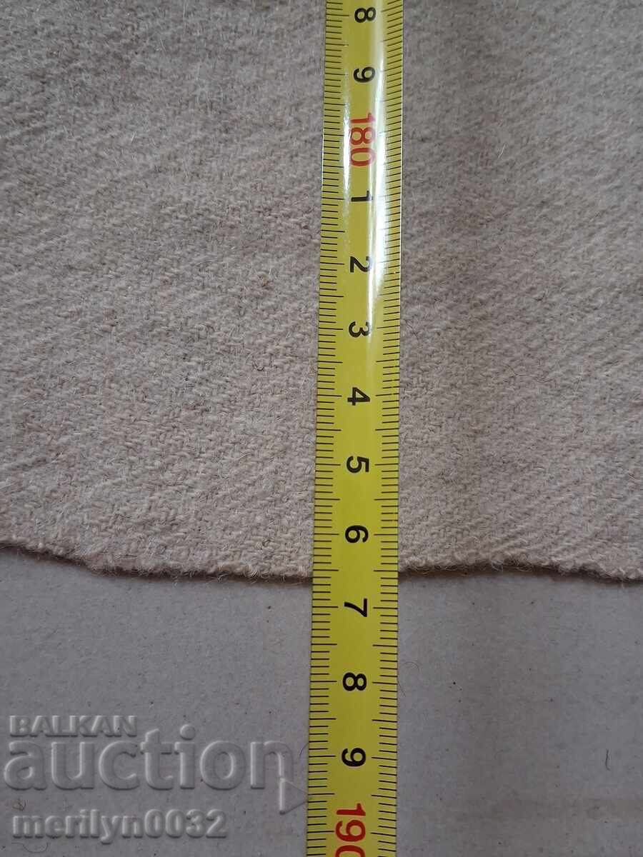 Παράδοση Staro χειροποίητο μάλλινο υφαντό πάπλωμα λευκό φανέλα 1.95/1.85 μέτρα