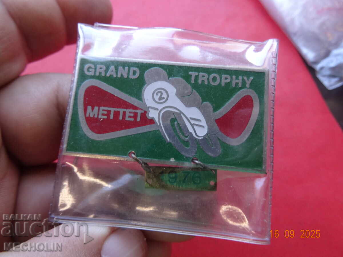 Badge Medal from Motorcycle Race 1976 - 6 Badge Medal from Motorcycle Race 1976 - 6