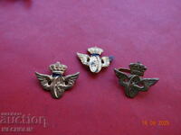 LOT COLECȚIONAR COCARDE INSIGNE CĂI FERATE REGALE