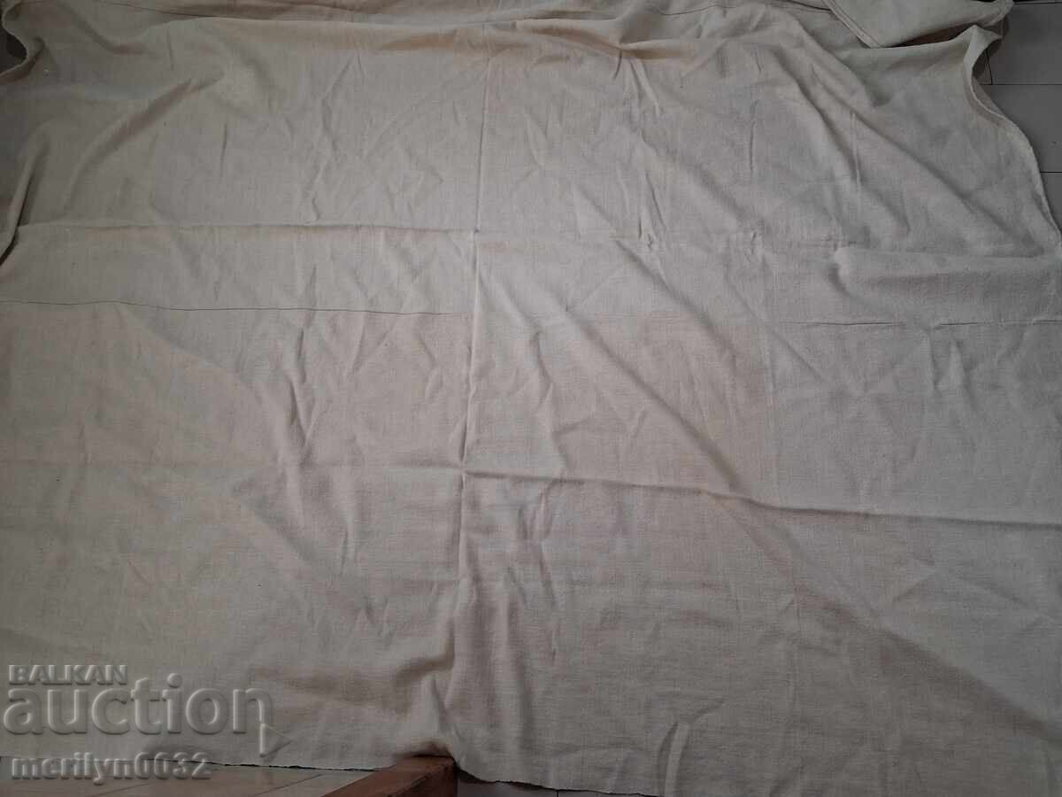 Δημοπρασία Staro χειροποίητο μάλλινο υφαντό πάπλωμα λευκό φανέλα 2.2/1.85 μέτρα