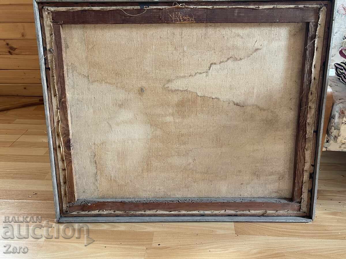 Auction  Roger Kraev Oil Paints Canvas Old Painting 81/65