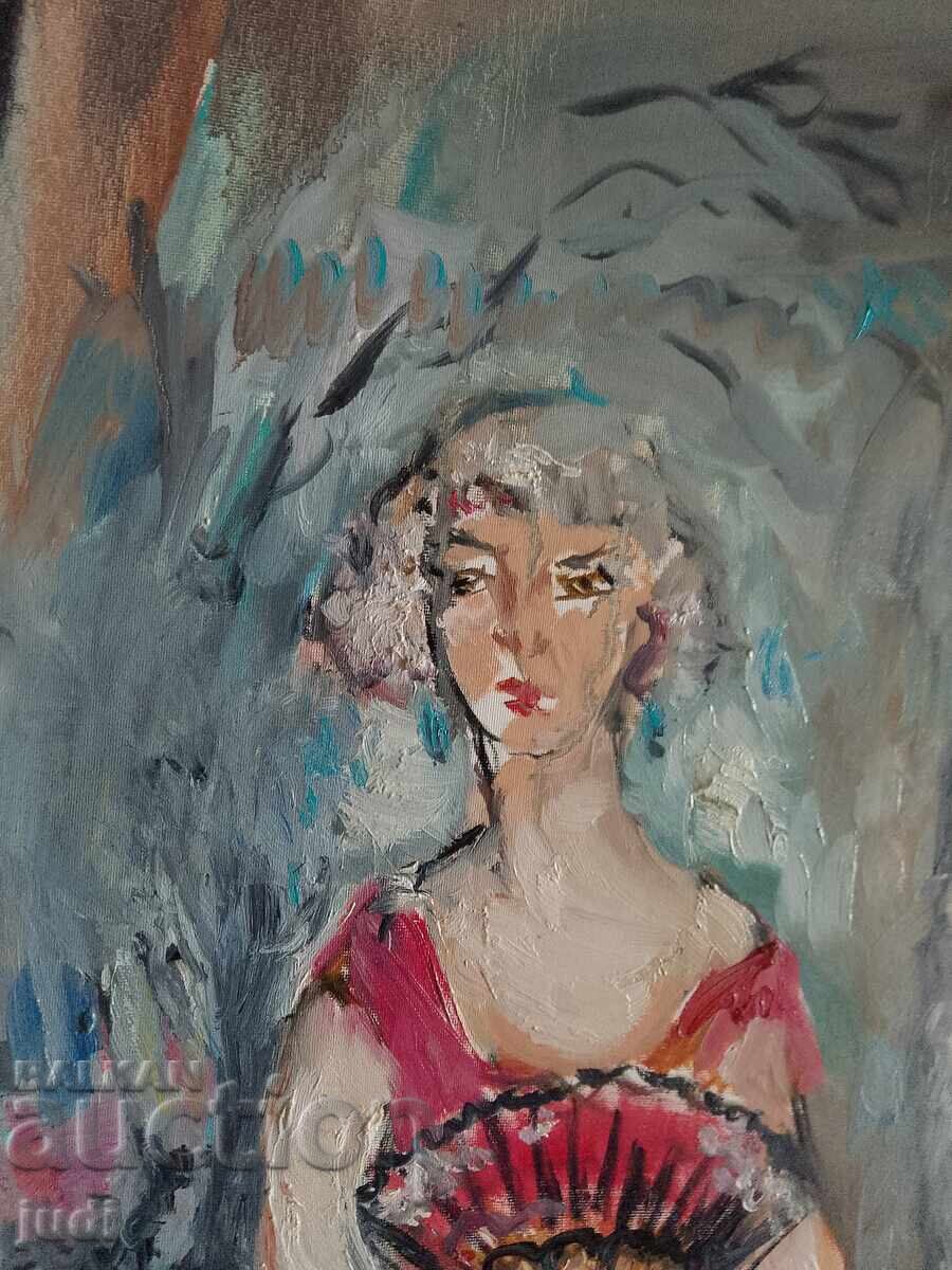 Oil painting with price 30.00 BGN | € 15.34 Oil painting with price 30.00 BGN | € 15.34