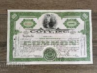 Certificate Action 1940 USA