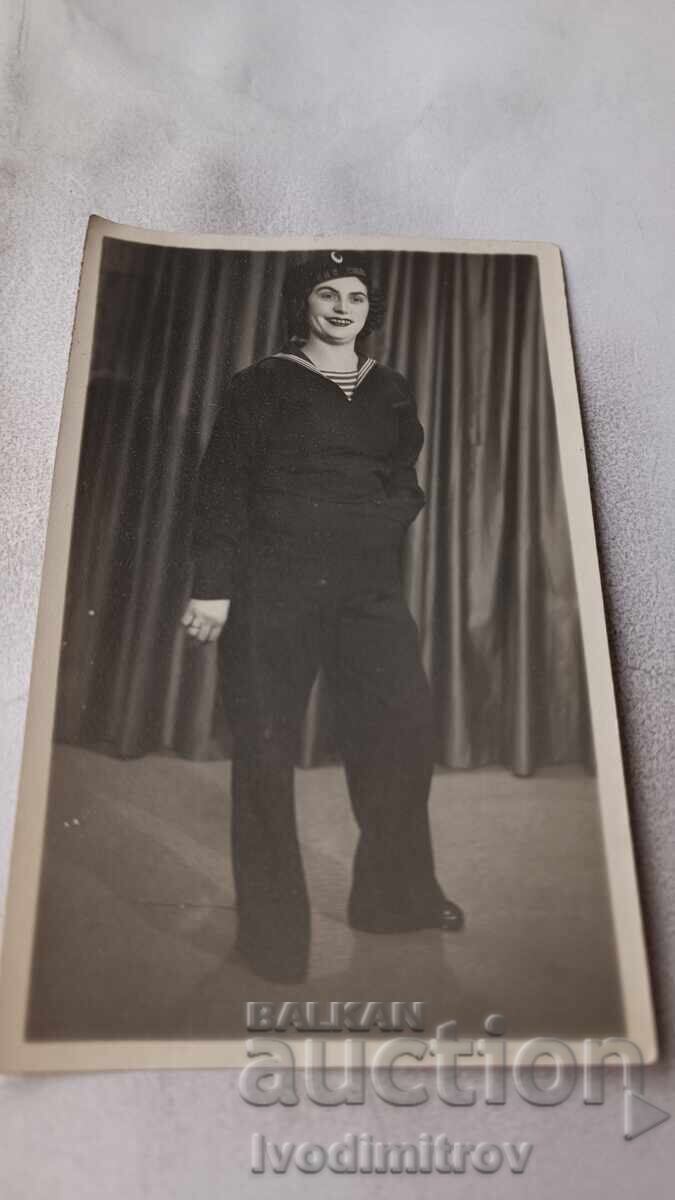 Sofia Photo: Young Girl in Sailor Uniform Sofia Photo: Young Girl in Sailor Uniform