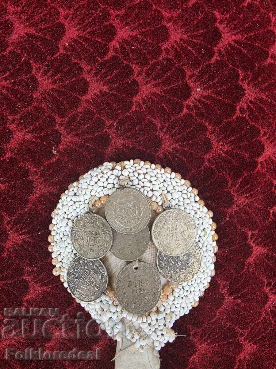 Амулет - прачка за среќа за носии од Мариово и Битола с цена 300.00 лв. | € 153.39