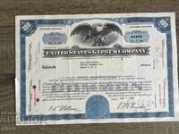 Certificate Action 1956 USA