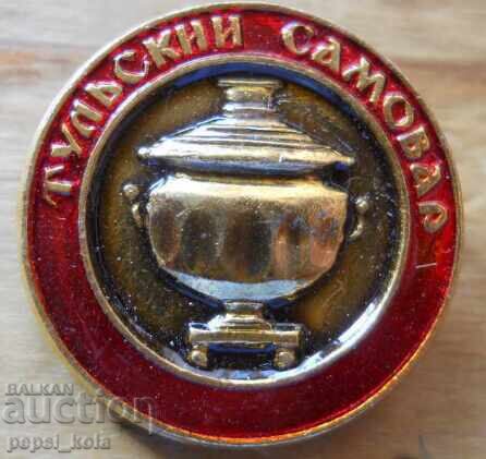 Badge "Tula Samovar" Badge "Tula Samovar"