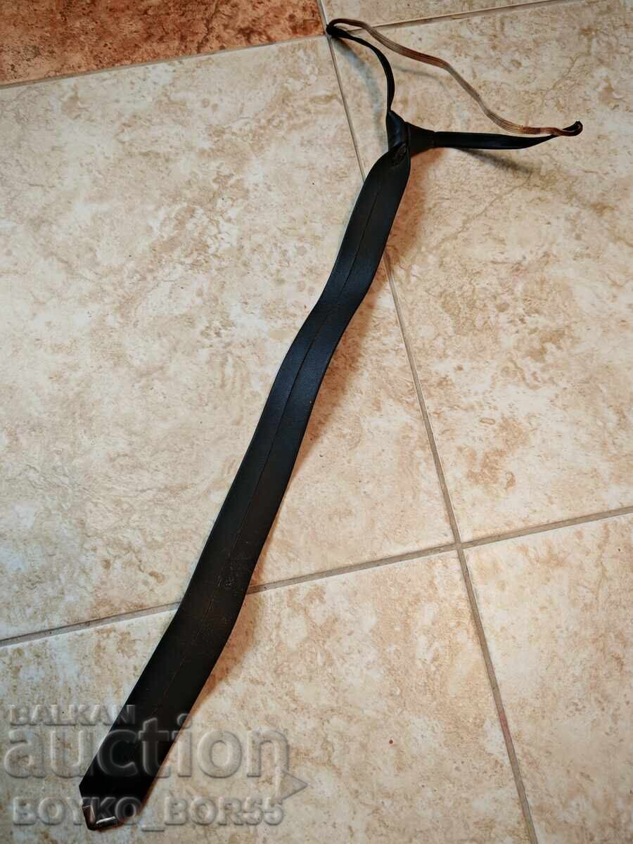 Delivery of Rare Bulgarian Military Officer's Leather Tie