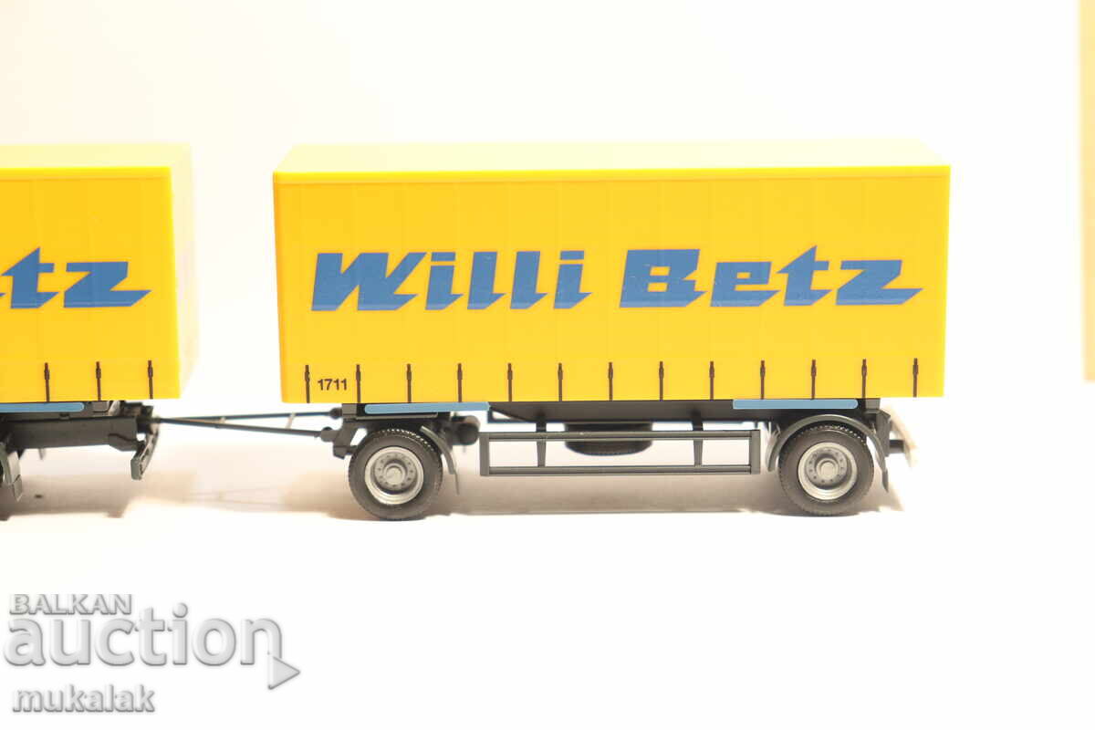 Аукцион HERPA H0 1/87 MERCEDES ACTROS WILLI BETZ КАМИОН МОДЕЛ Аукцион HERPA H0 1/87 MERCEDES ACTROS WILLI BETZ КАМИОН МОДЕЛ