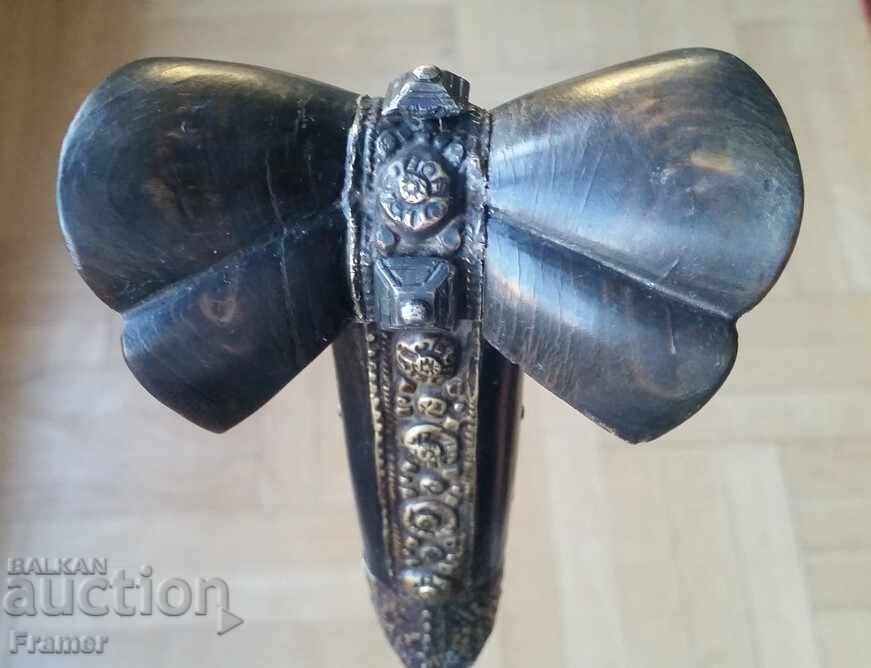 Γιαταγάνι 1862 με θήκη καρακουλάκ μαχαίρι καμάκι στιλέτο σπαθί καμά - 7