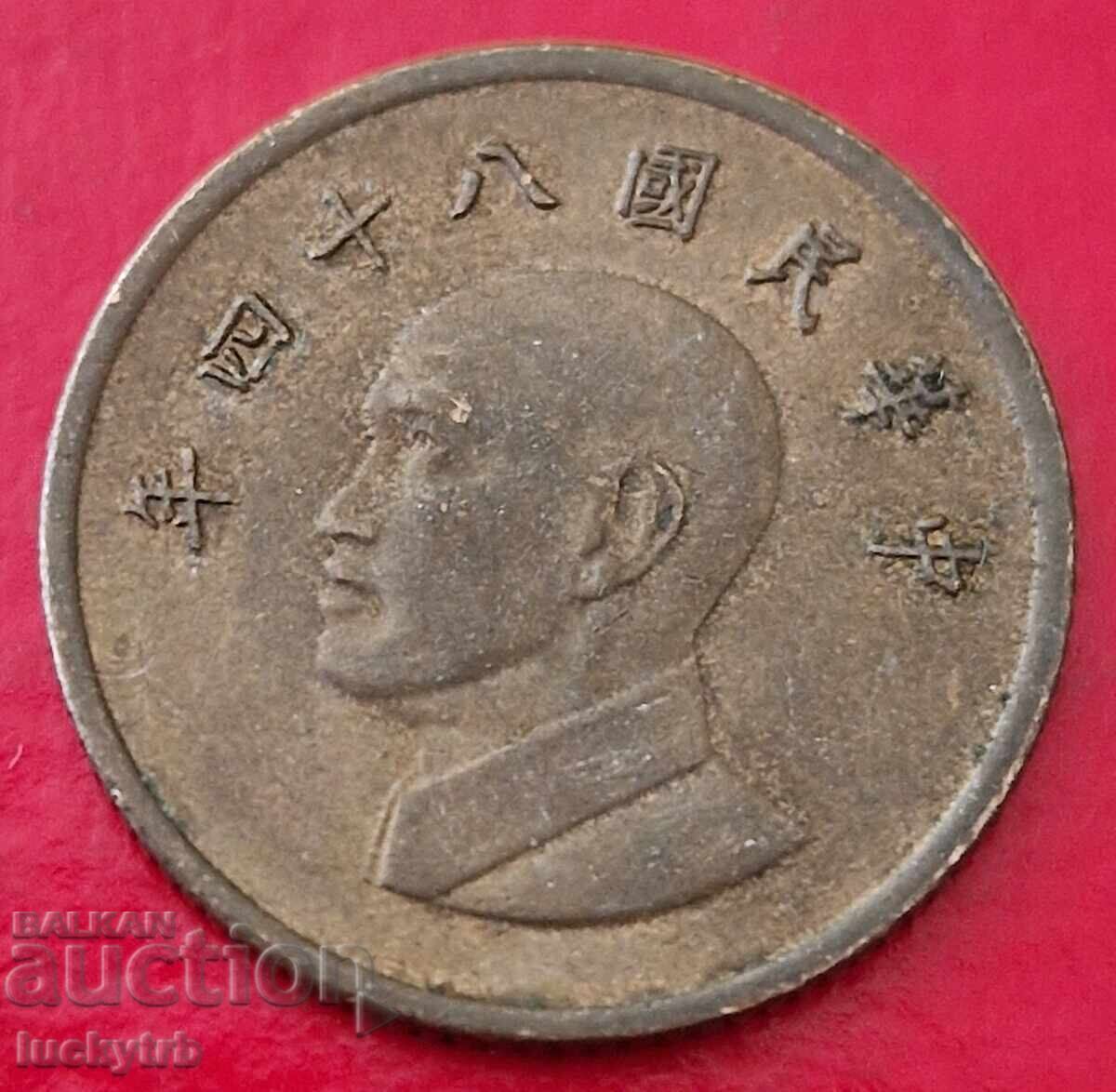 1 Dollar 1995 - Taiwan with price 0.40 BGN | € 0.20 1 Dollar 1995 - Taiwan with price 0.40 BGN | € 0.20