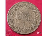 1 Dollar 1995 - Taiwan