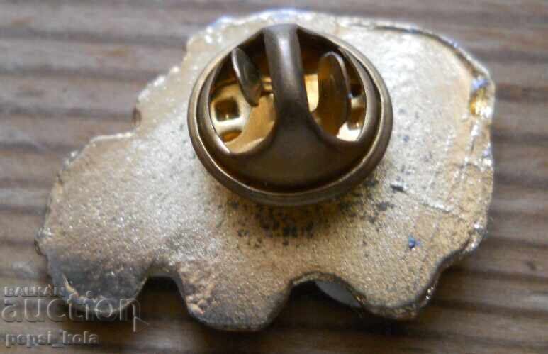 Livrarea Emblem "Columbia" pe ac de siguranță Livrarea Emblem "Columbia" pe ac de siguranță