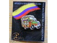 Значка "Колумбия" на пин