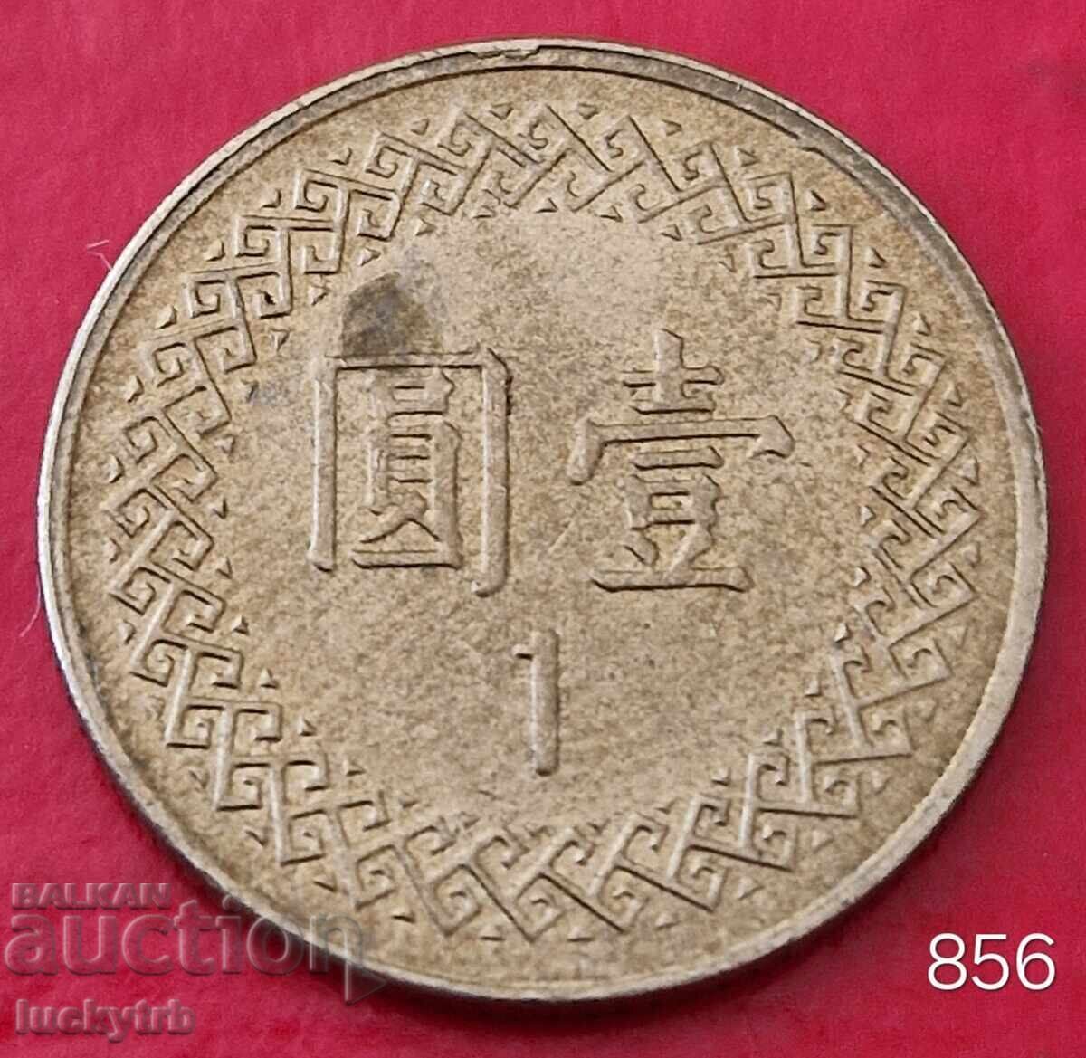 1 dolar 2006 - Taiwan 1 dolar 2006 - Taiwan