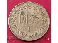 1 dolar 2006 - Taiwan