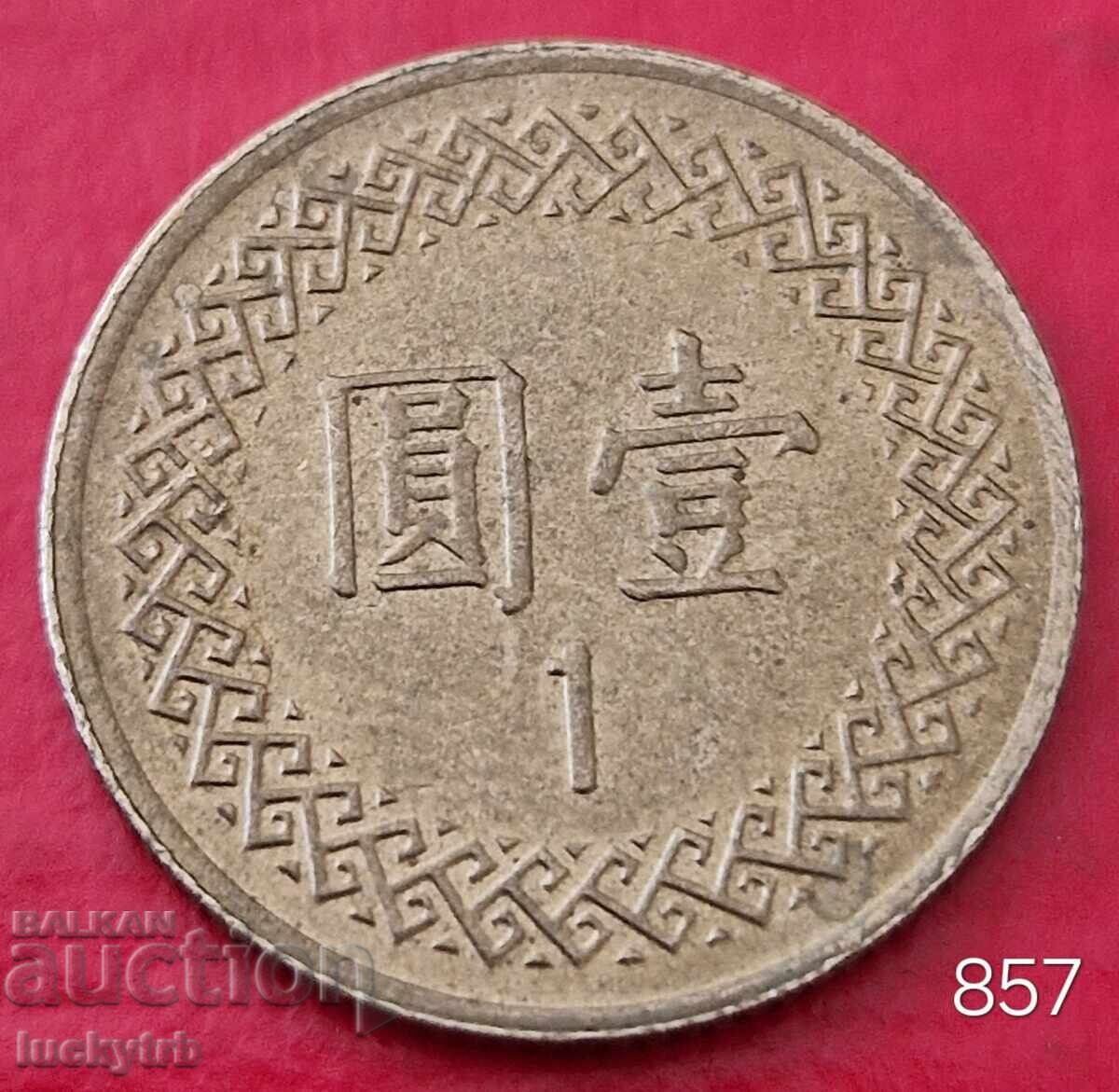 1 Dollar 2006 - Taiwan 1 Dollar 2006 - Taiwan