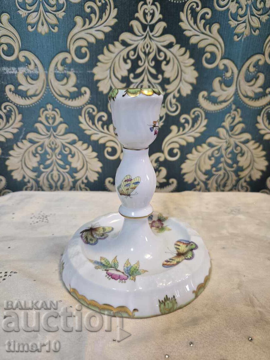 Herend (kherend) sfeșnic porțelan ungar cu preț 120.00 BGN | € 61.36