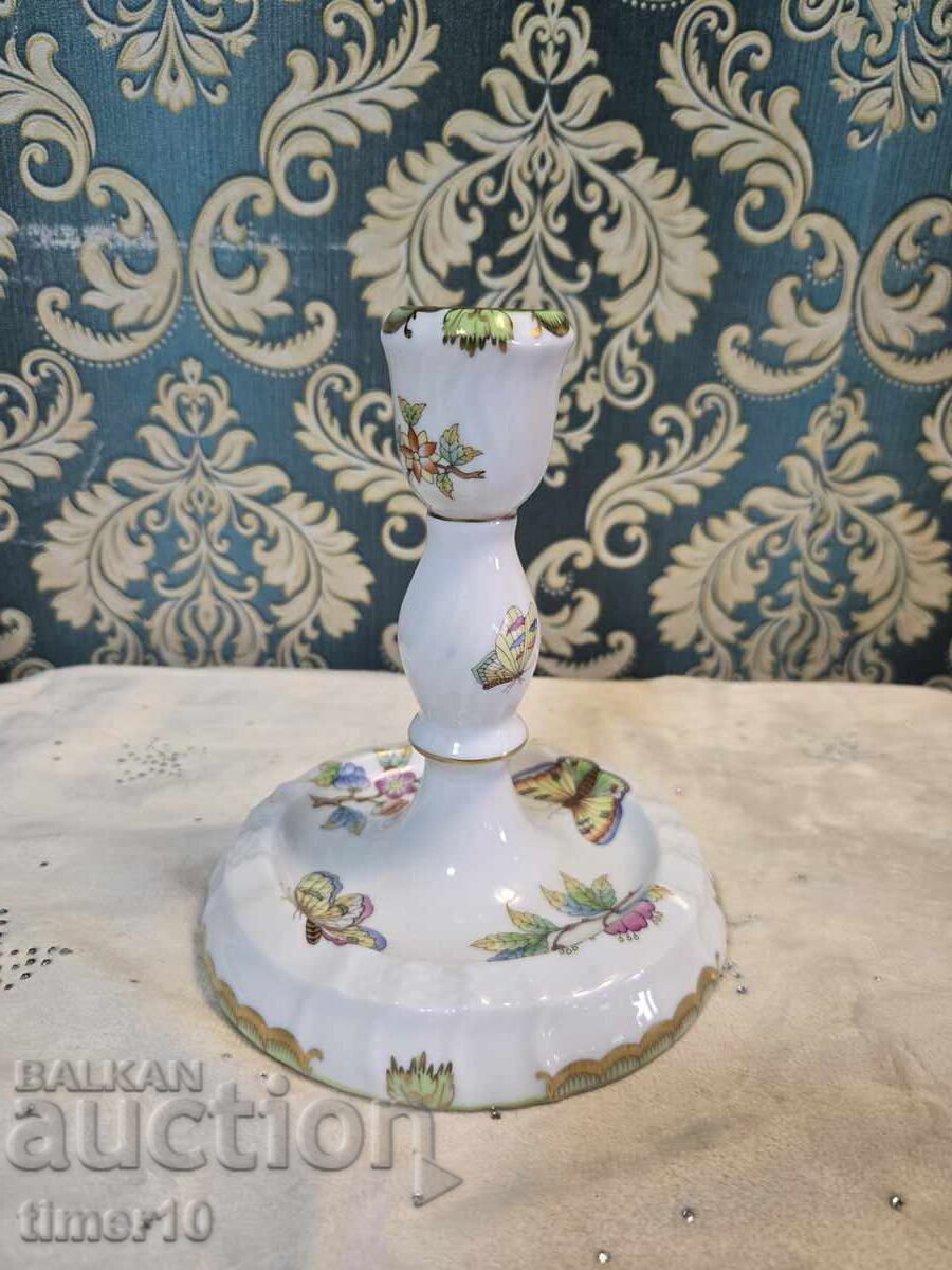 Licitație Herend (kherend) sfeșnic porțelan ungar