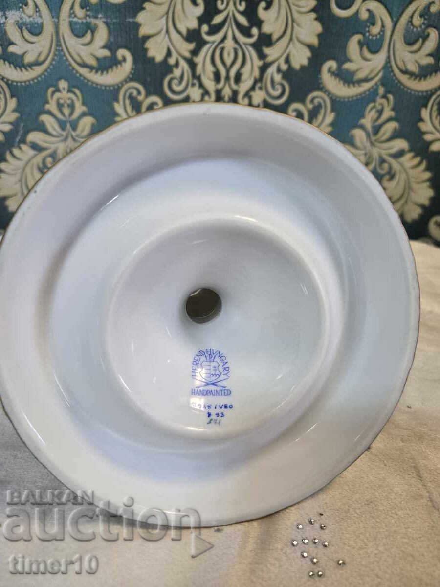 Herend (kherend) sfeșnic porțelan ungar - 5