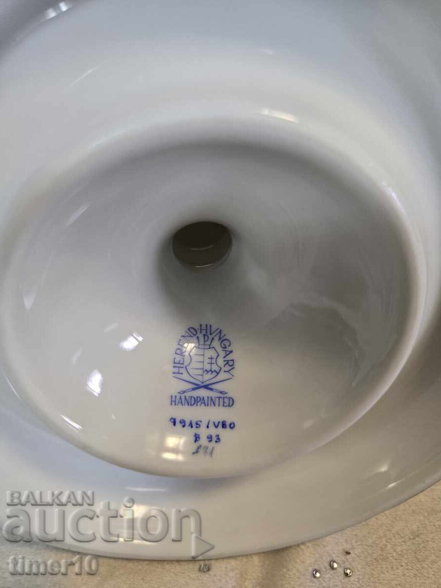 Herend (kherend) sfeșnic porțelan ungar - 6