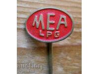 "MEA LPG" Badge - Liquefied Gas Company - Netherlands