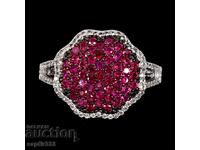 INE DE DESIGN CU RUBINE NATURALE ȘI TOPAZE