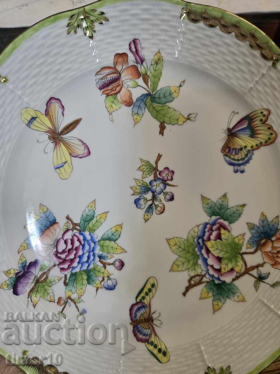 Farfurie Herend Victoria (herend) porțelan klein cecilia 1967g - 6