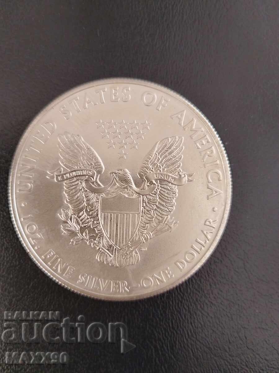 Δημοπρασία Αμερικανικός Αετός 2009, 1 oz ασήμι. Εξαιρετική επένδυση Δημοπρασία Αμερικανικός Αετός 2009, 1 oz ασήμι. Εξαιρετική επένδυση