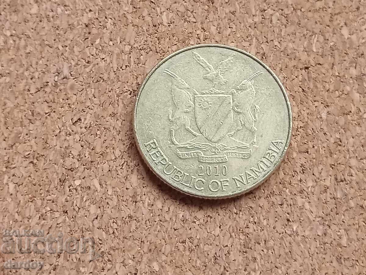 Namibia 1 dolar 2010 cu preț € 0.95 | 1.86 BGN