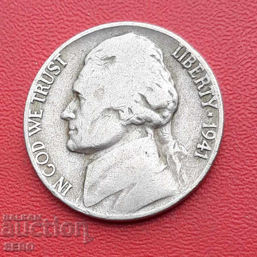 САЩ-5 цента 1941