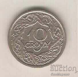 +Polonia 10 groși 1923 g