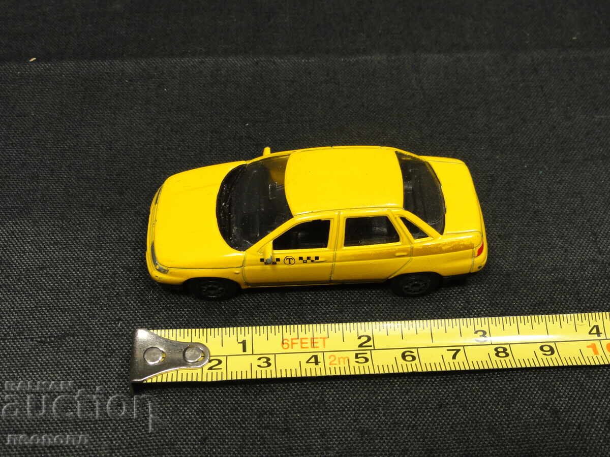 1/64 OLD RETRO METAL CAR LADA LADA 110 TAXI - 7