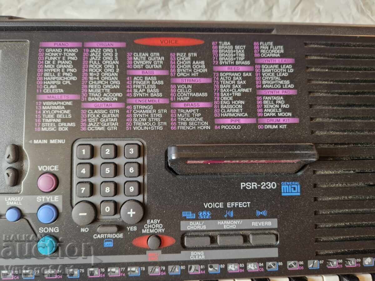 Аукцион Електронно Пиано Yamaha PSR-230