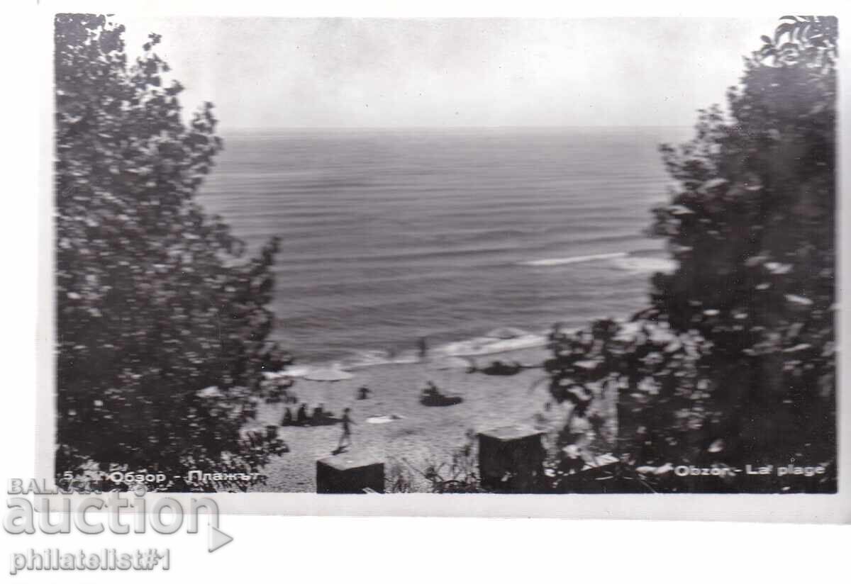 ΠΑΛΙΑ κάρτα 1955 ΕΠΙΘΕΩΡΗΣΗ ΠΑΡΑΛΙΑΣ