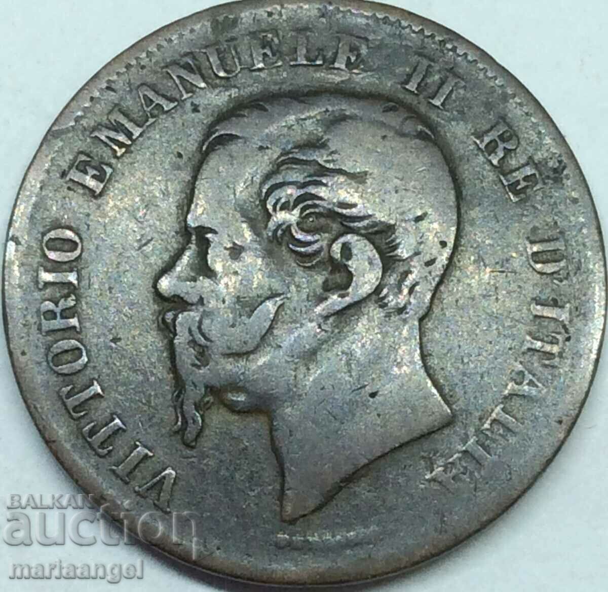 5 centesimi 1862 N - Naples Italy 25mm with price 5.00 BGN | € 2.56