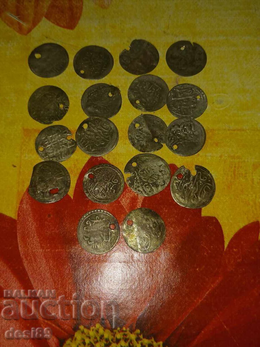 Turkish 18 pieces silver with price 10.00 BGN | € 5.11 Turkish 18 pieces silver with price 10.00 BGN | € 5.11