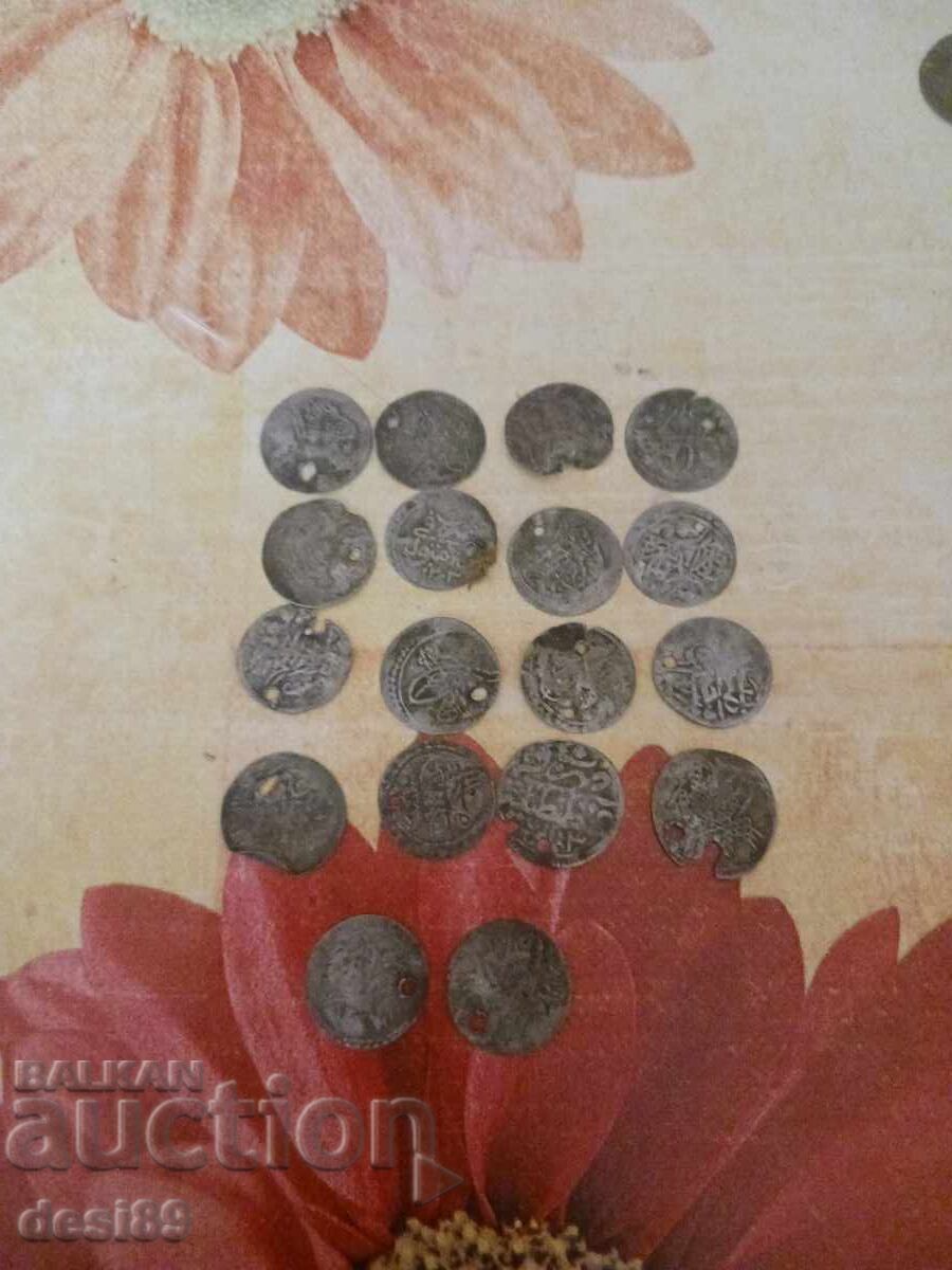 Auction Turkish 18 pieces silver Auction Turkish 18 pieces silver
