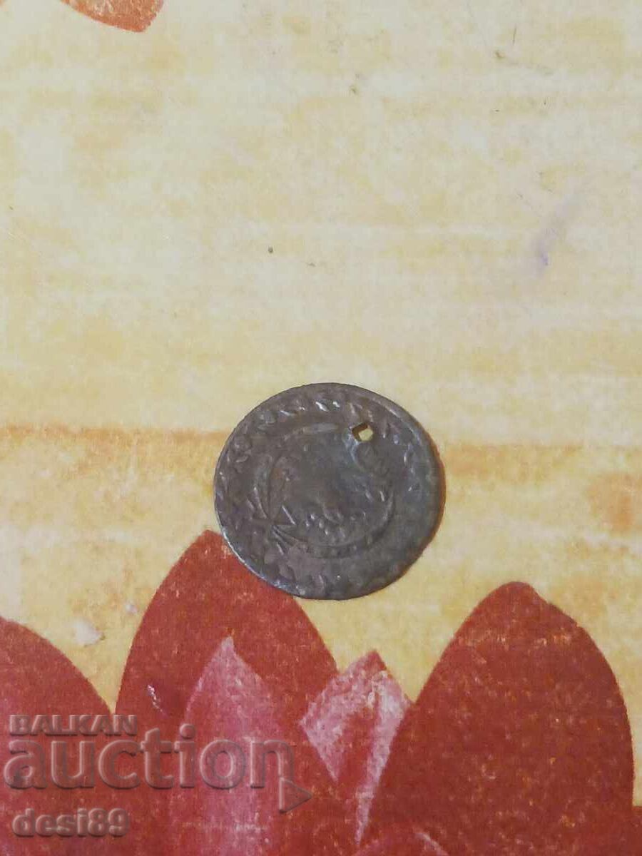 A silver coin with price 5.00 BGN | € 2.56 A silver coin with price 5.00 BGN | € 2.56